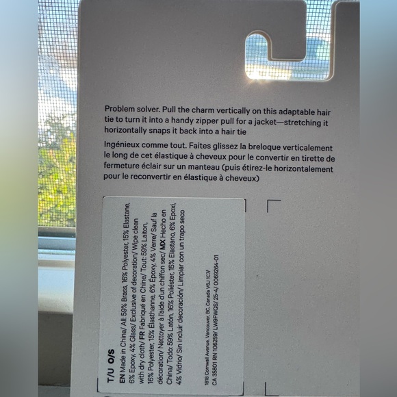 Lululemon Hair Ties 3-Pack - Picture 6 of 12